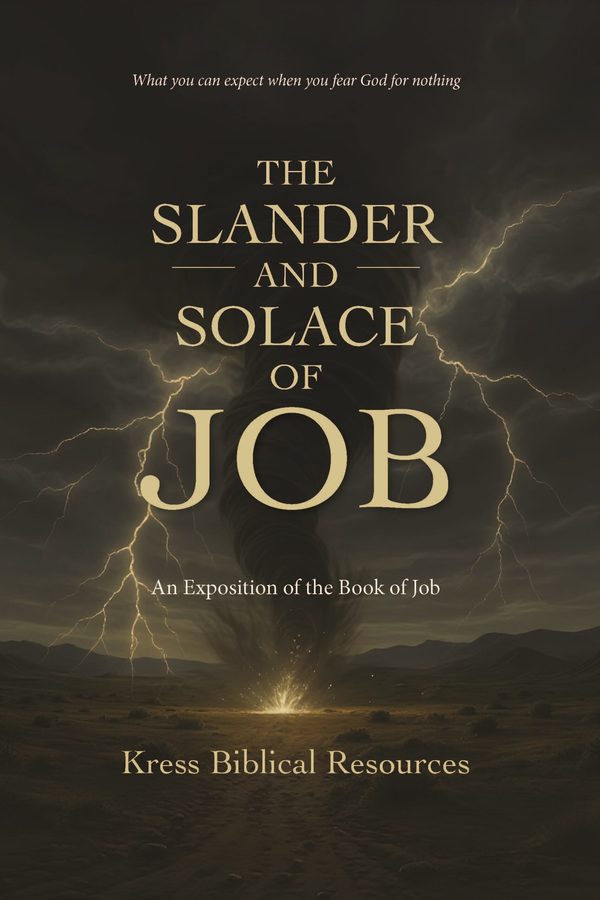 Cover of The Slander and Solace of Job: An Exposition of the Book of Job