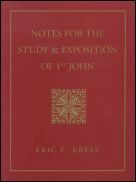 Cover of Notes for the Study and Exposition of First John