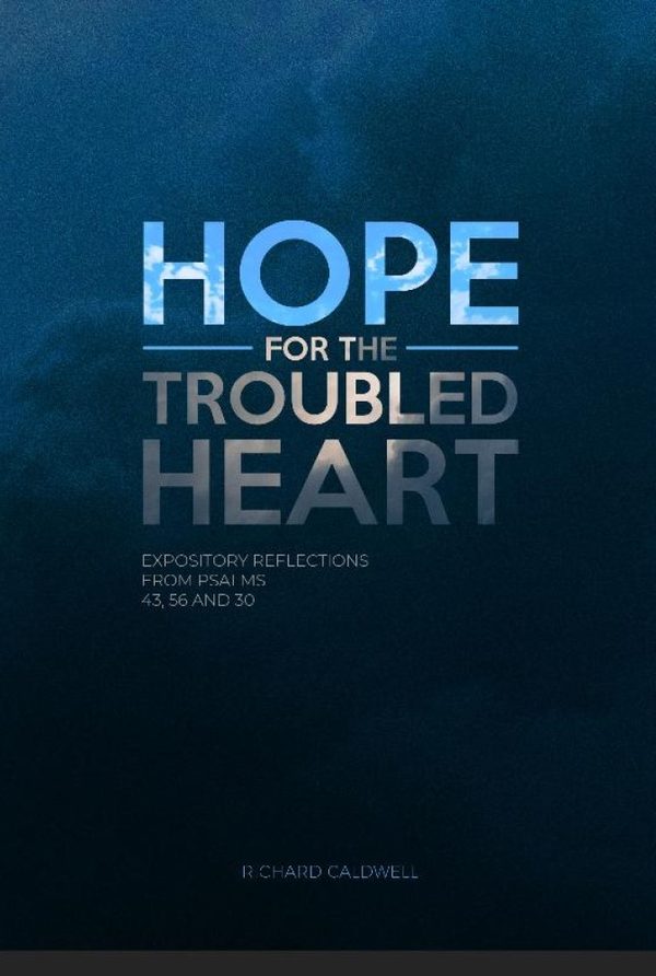 Cover of Hope for the Troubled Heart: Expository Reflections From Psalms 43, 56, 30
